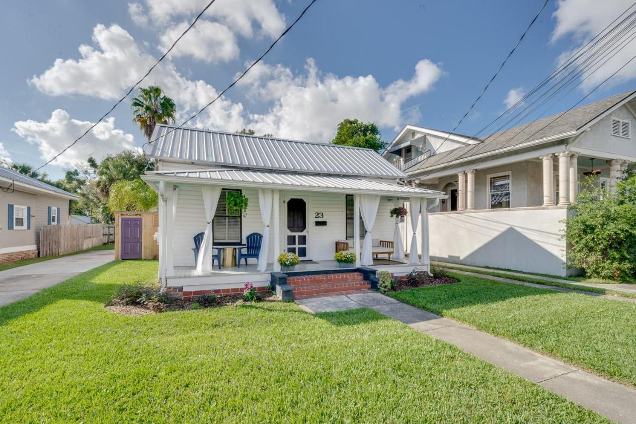 Updated Early 1900S 2Br Cottage Walking Distance To Downtown With Onsite Parking St. Augustine Exteriér fotografie